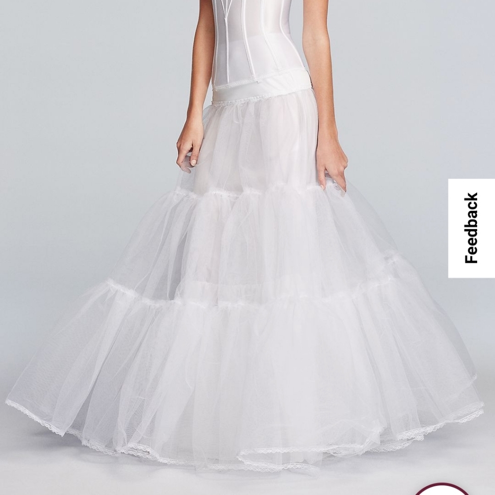 David's Bridal ball gown slip